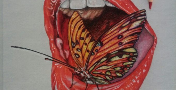 Butterfly on the Lips